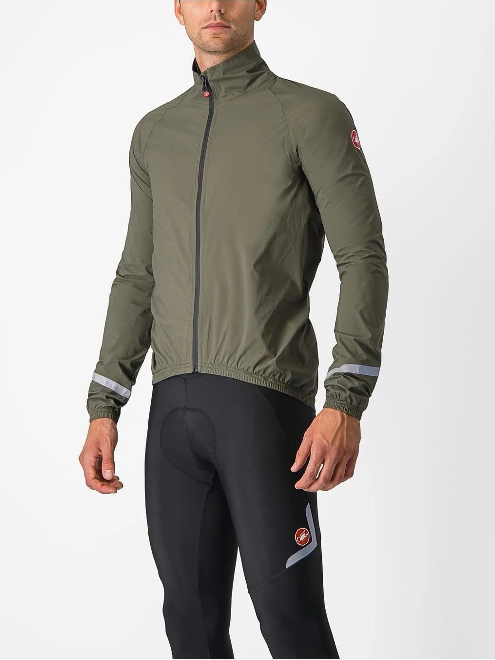 Castelli Men’s Emergency 2 Rain Jacket. Sz Sml. MINT Condition. Cycling. SPRING